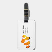 Étiquette À Bagage Étiquette de bagage de poissons de clown (Devant Vertical)