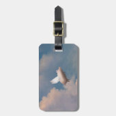 Étiquette À Bagage étiquette de bagage de porc de vol (Devant Vertical)