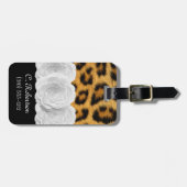 Étiquette À Bagage Étiquette de bagage de poster de animal (Devant horizontal)