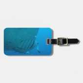 Étiquette À Bagage Étiquette de bagage de rayon de Manta (Devant horizontal)