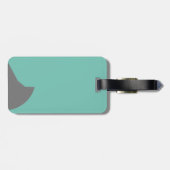 Étiquette À Bagage Étiquette de bagage de requin (Dos horizontal)