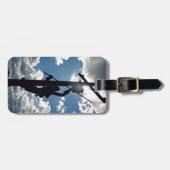 Étiquette À Bagage Étiquette de bagage de Rusty le Lineman (Devant horizontal)