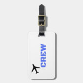 Étiquette À Bagage Étiquette de bagage de sac d'équipage (Devant Vertical)