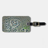 Étiquette À Bagage Étiquette de bagage de scène de plage d'île (Devant horizontal)