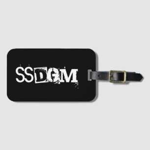 Étiquette À Bagage Étiquette de bagage de SSDGM