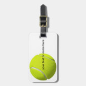 Étiquette À Bagage étiquette de bagage de tennis (Devant Vertical)