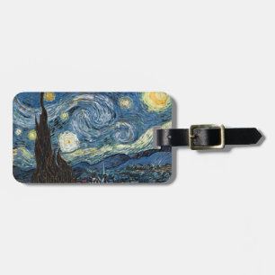 Étiquette À Bagage Étiquette de bagage de Van Gogh - customisez-la !