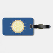 Étiquette À Bagage Étiquette de bagage de Vergina Sun (Dos horizontal)