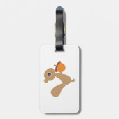 Étiquette À Bagage Étiquette de bagage d'écureuil (Dos Vertical)