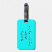 Étiquette À Bagage Étiquette de bagage demoiselle d'honneur (Dos Vertical)