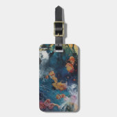 Étiquette À Bagage Étiquette de bagage d'éruption chromosphérique (Devant Vertical)