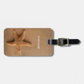 Étiquette À Bagage Étiquette de bagage d'étoiles de mer (Devant horizontal)