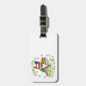 Étiquette À Bagage Étiquette de bagage d'OES (Devant Vertical)