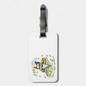 Étiquette À Bagage Étiquette de bagage d'OES (Dos Vertical)