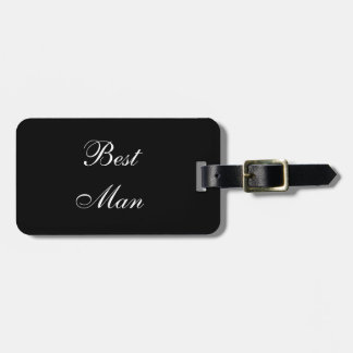 Étiquette À Bagage Étiquette de bagage du "meilleur homme"