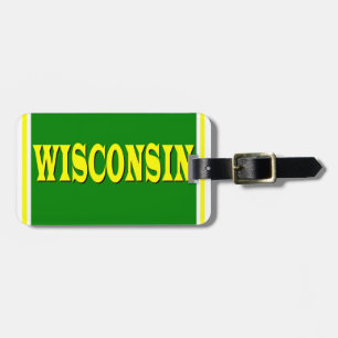 Étiquette À Bagage Étiquette de bagage du Wisconsin LL