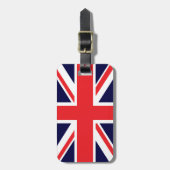 Étiquette À Bagage Étiquette de bagage d'Union Jack (Devant Vertical)