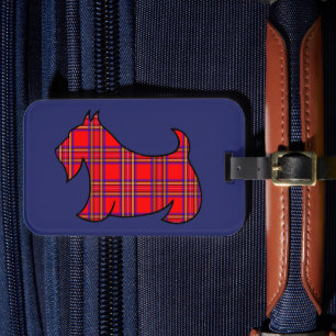 Étiquette À Bagage Étiquette de bagage en Terrier écossais