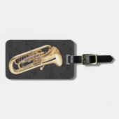 Étiquette À Bagage Étiquette de bagage - euphonium - choisissez la (Devant horizontal)