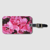 Étiquette À Bagage Étiquette de bagage Fleur (Devant Horizontal)