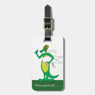 Étiquette À Bagage Étiquette de bagage Flying Gator