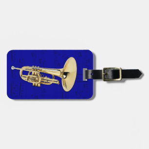 Étiquette À Bagage Étiquette de bagage - Mellophone - choisissez la