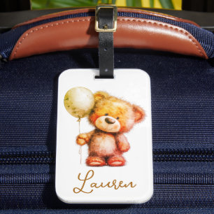 Étiquette À Bagage Étiquette de bagage mignonne personnalisée
