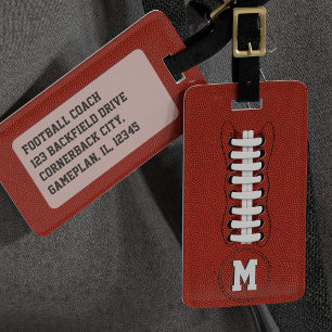 Étiquette À Bagage Étiquette de bagage Monogram Sports entraîneur de