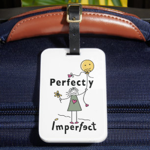 Étiquette À Bagage Étiquette de bagage Parfaite Imperfection 1C avec