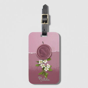 Étiquette À Bagage Étiquette de bagage personnalisée avec sceau de ci