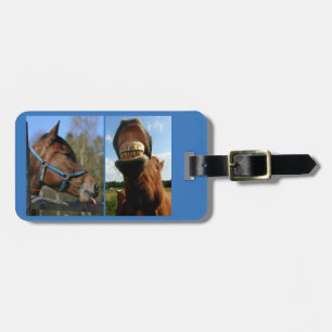 Étiquette À Bagage étiquette de bagage personnalisée du Cheval Lover