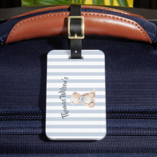 Étiquette À Bagage Étiquette de bagage personnalisée pour cartable en