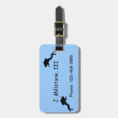 Étiquette À Bagage Étiquette de bagage - plongeurs (Devant Vertical)