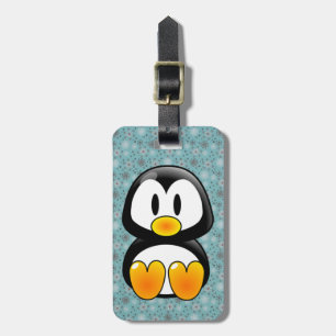 Étiquette À Bagage étiquette de bagage pour bébé pingouin tux