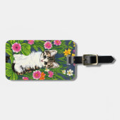 Étiquette À Bagage Étiquette de bagage pour chat (Devant horizontal)