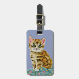 Étiquette À Bagage Étiquette de bagage pour chat