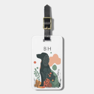 Étiquette À Bagage Étiquette de bagage pour chien Setter Irlandais