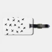 Étiquette À Bagage Étiquette de bagage pour les sacs communs (Dos horizontal)