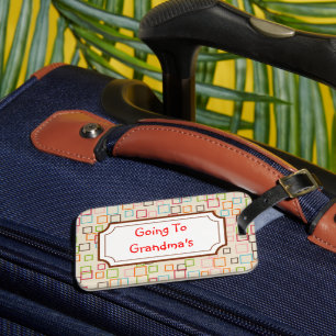 Étiquette À Bagage Étiquette de bagage pour Mamie