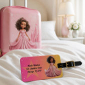 Étiquette À Bagage Étiquette de bagage princesse