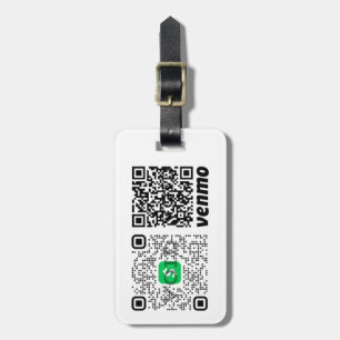 Étiquette À Bagage Étiquette de bagage QR Code personnalisée