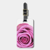 Étiquette À Bagage Étiquette de bagage Rose rose (Devant Vertical)