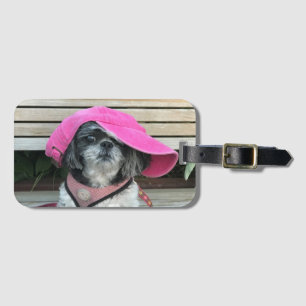 Étiquette À Bagage Étiquette de bagage Shih Tzu vagabond