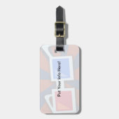 Étiquette À Bagage Étiquette de bagage Swanky 1950's 3D (Devant Vertical)