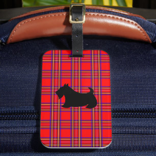 Étiquette À Bagage Étiquette de bagage Terrier Écossais