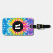 Étiquette À Bagage Étiquette de bagage Tie Dye (Devant horizontal)