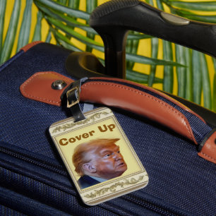 Étiquette À Bagage Étiquette de bagage Trump/Étouffement