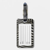 Étiquette À Bagage étiquette de bagages de chaussures à talon rouge (Dos Vertical)