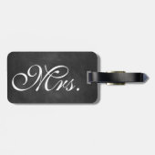 Étiquette À Bagage Étiquette de bagages Mme Chalkboard (Dos horizontal)