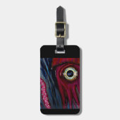 Étiquette À Bagage Étiquette de calmar et de bagage de gelées (Devant Vertical)